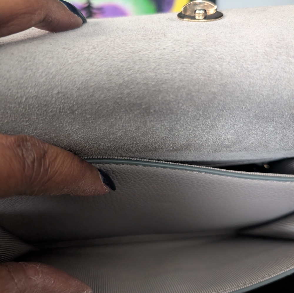 Furla Elegant Gray Shoulder/Handbag - Picture 4 of 7